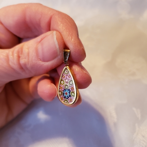 Sterling Silver Glass Pendant - Picture 7 of 8